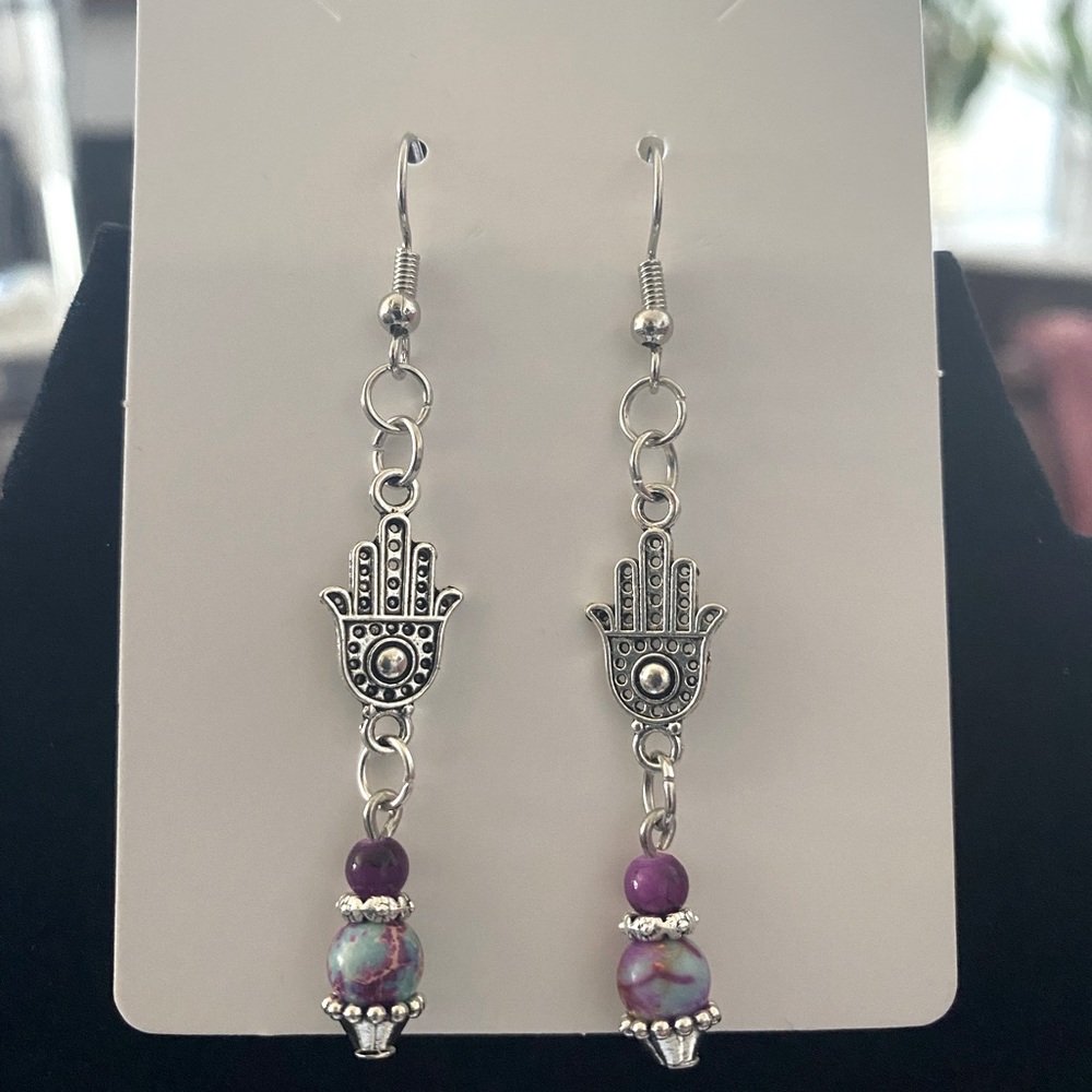 Handcrafted custom earrings